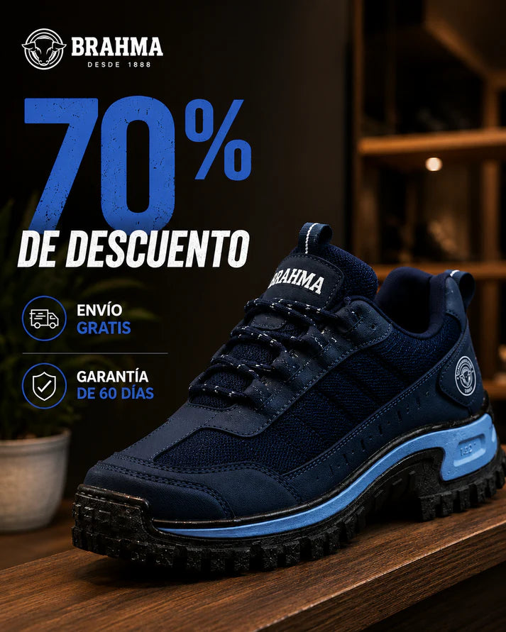 🔥 Zapatos Br4hma + Regalo | Oferta Exclusiva Con 70% de Descuento